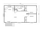 modern 2 bedroom granny flat floor plan